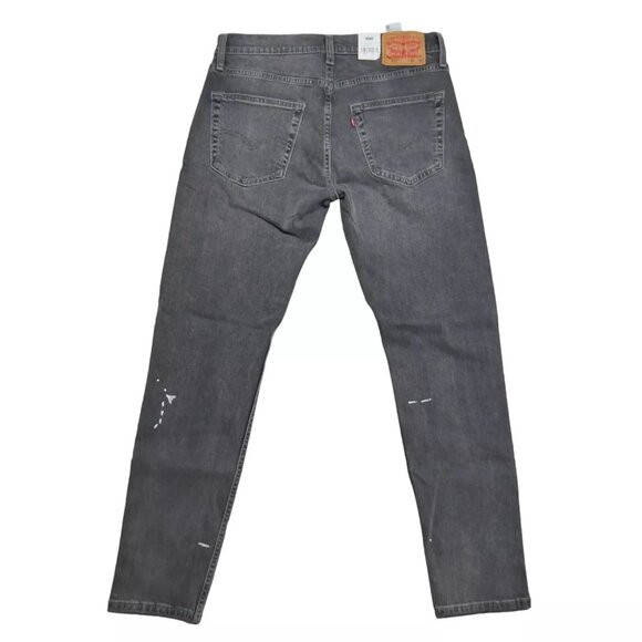 Levis 512 Flex Slim Fit Tapered Leg Stretch Jeans Men's Size 32x32 Black NEW!!!! - Picture 3 of 12